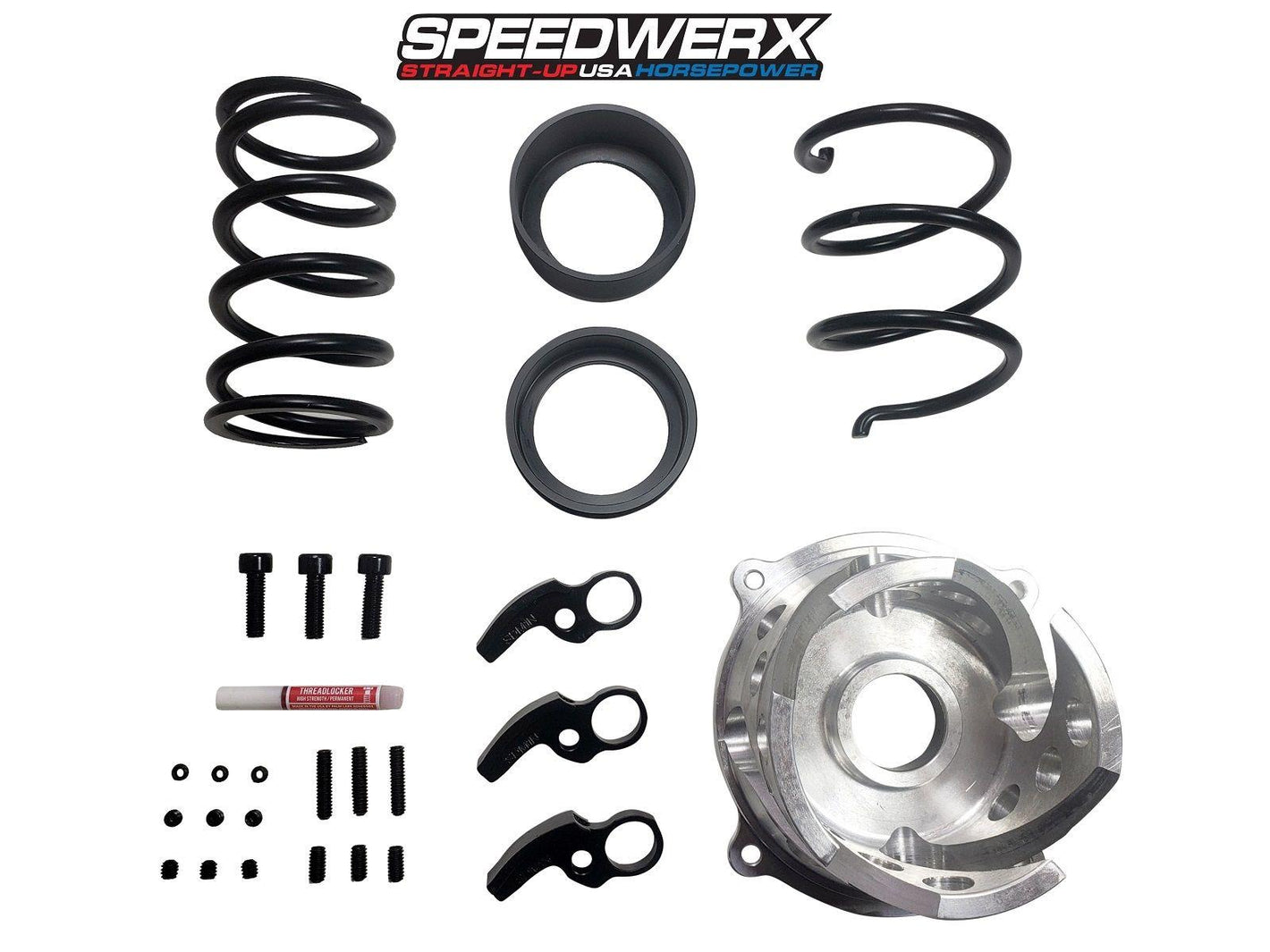 SPEEDWERX SNO-X RACING HYPERSHIFT CLUTCH KIT // 2020-2021 MXZ 600RS // STOCK OR JUNIOR 14-17 // 0-5,000 FT.