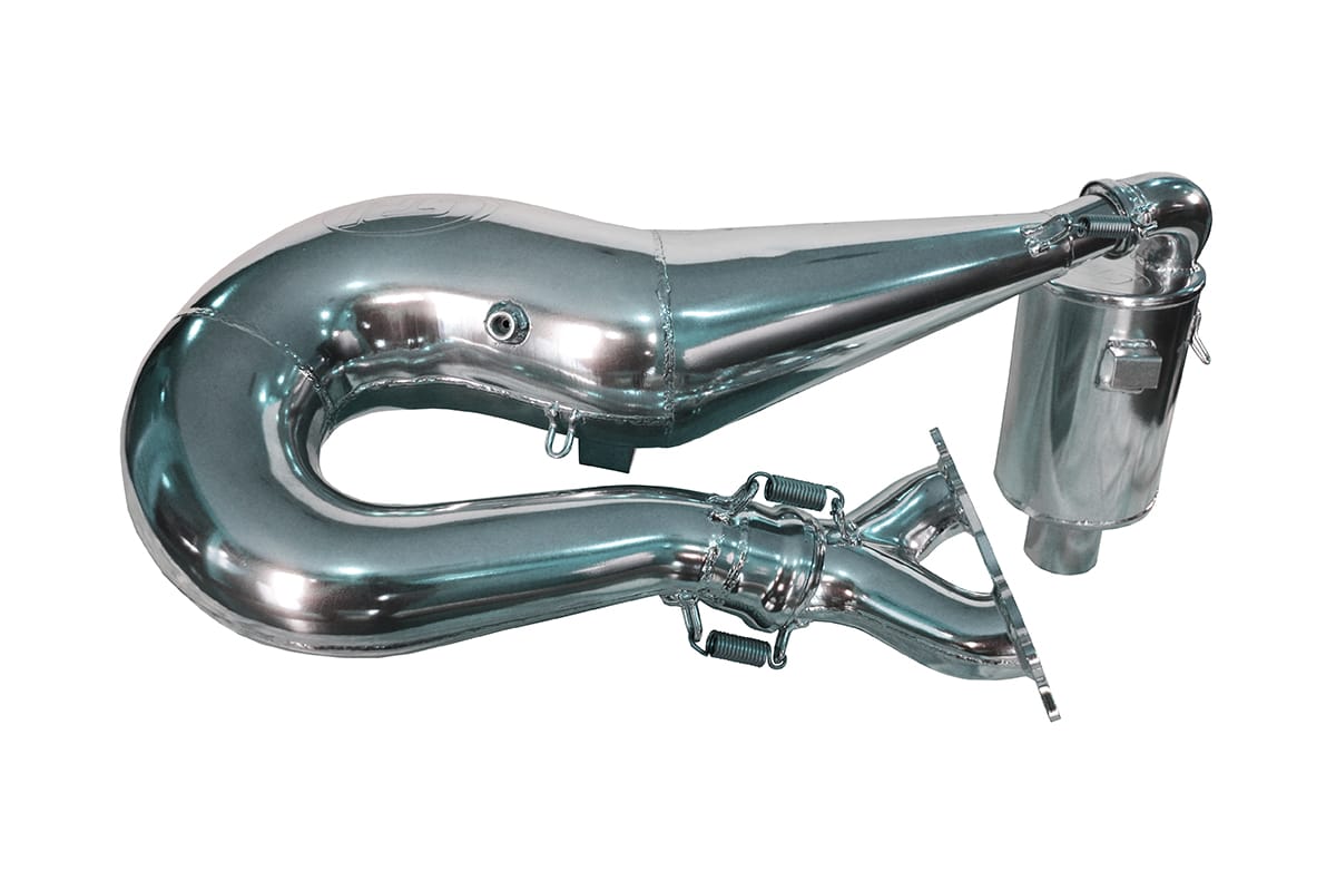 Straightline Performance Polaris AXYS 800HO Rush/Switchback complete exhaust system (European Addition Pipe). Includes part numbers 132-120,…