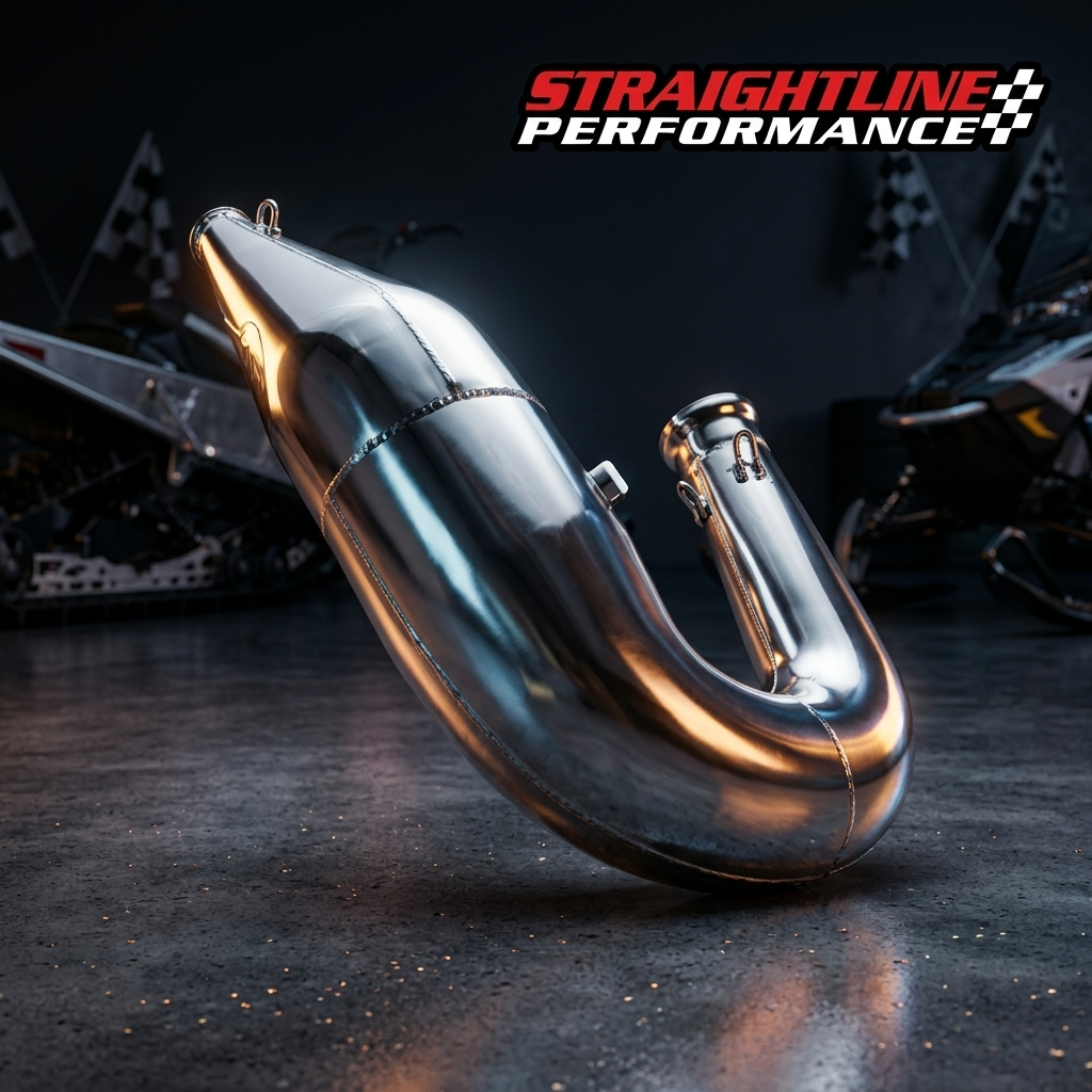 Straightline Performance Polaris Matryx 850 Patriot Complete Exhaust System (Ceramic Coated) Includes Part Numbers 132-136, 132-145 & 132-144