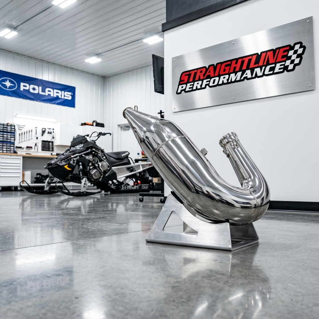 Straightline Performance Polaris Matryx 650 Patriot Single Pipe (Ceramic Coated)