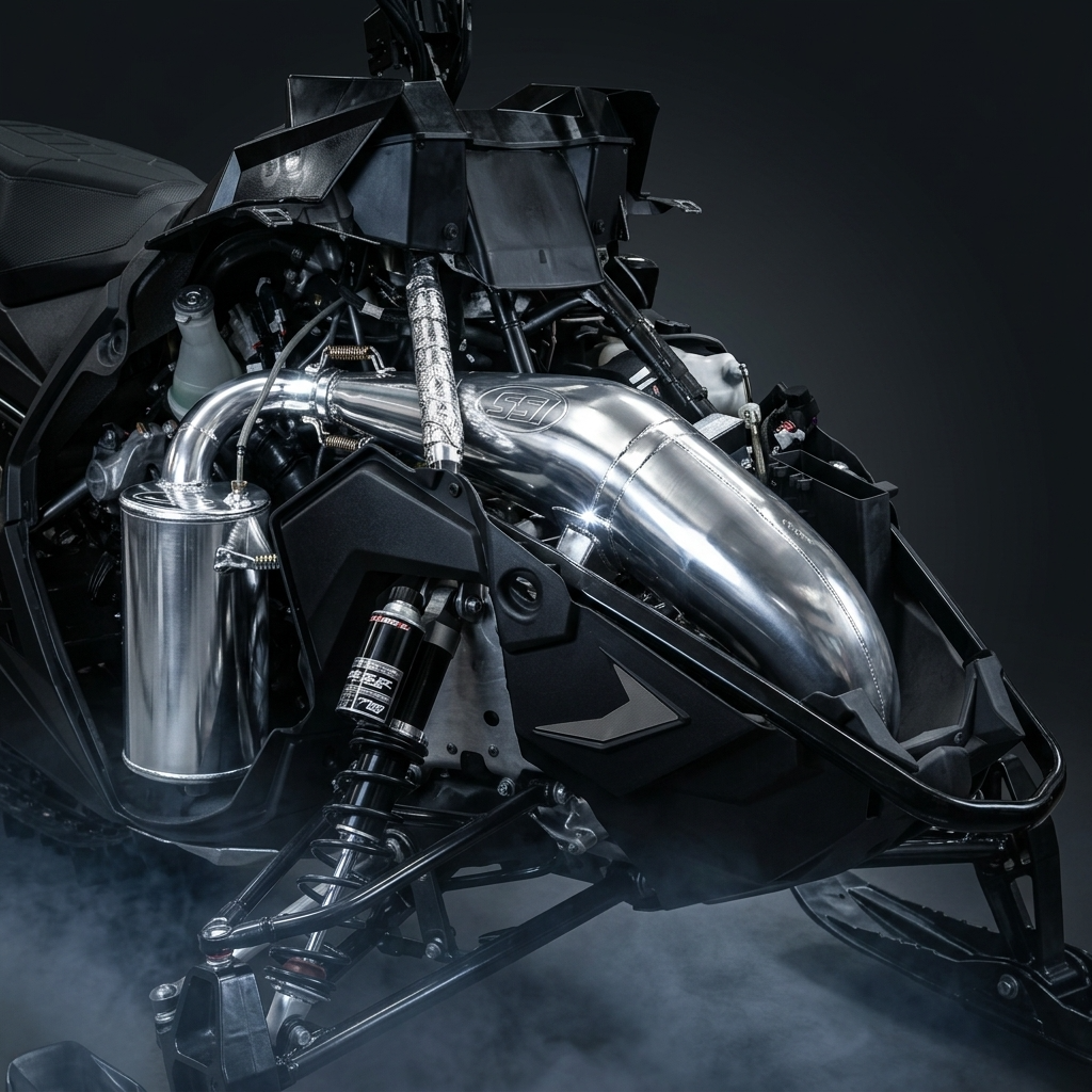 Straightline Performance Polaris Matryx 9R Patriot Single Pipe (Ceramic Coated)