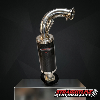 Straightline Performance Polaris Matryx 900R Patriot Carbon Fiber Muffler