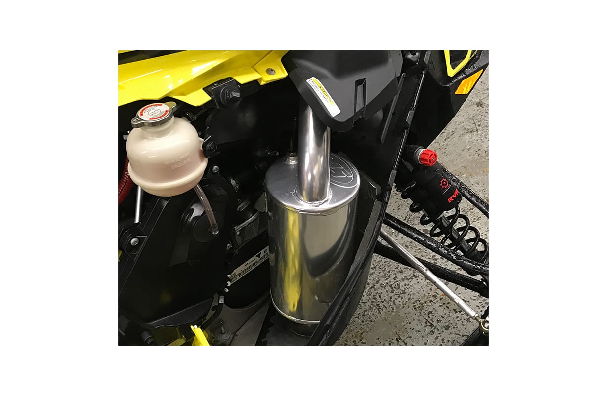Straightline Performance Ski-Doo Gen 4 / Lynx 600 EFI / 2026+ NEO Summit Sport Lightweight Muffler (Ceramic Coated)