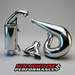 Straightline Performance Ski-Doo REV Gen 5 / Lynx 600R E-TEC Complete Exhaust Kit (Ceramic Coated)