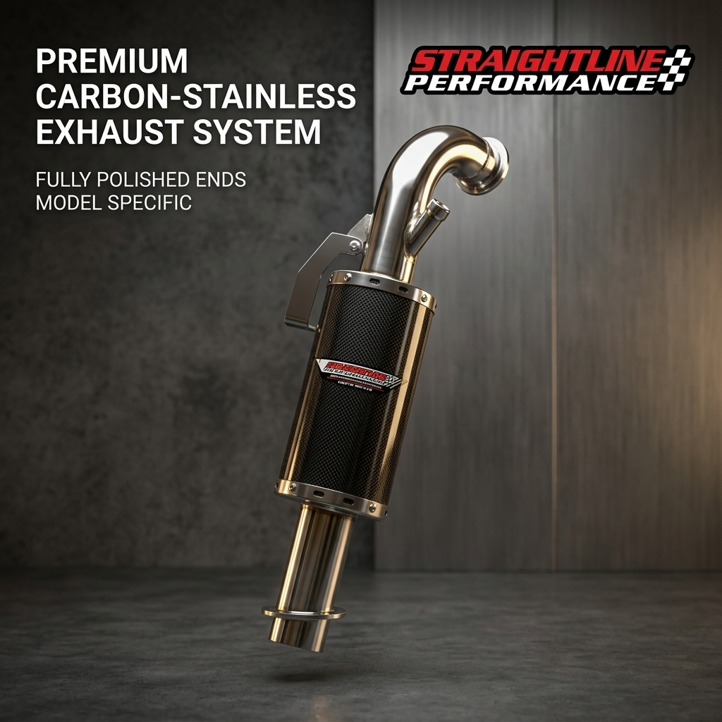 Straightline Performance Ski-Doo 850 REV Gen 5 / Lynx Radien (Shredder only) Carbon Fiber Muffler