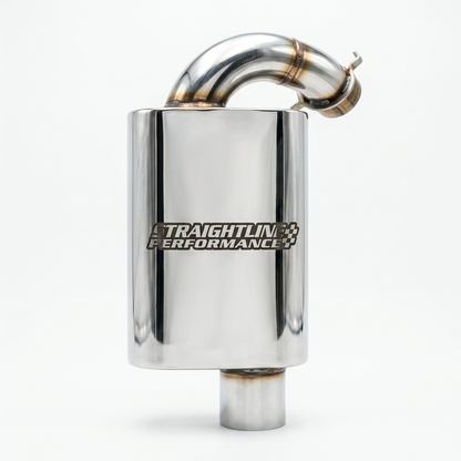Straightline Performance Ski-Doo REV Gen 4 & 5 / Lynx Radien-X 900 Turbo Lightweight Muffler (Stainless Steel)