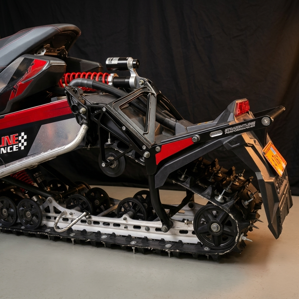 Straightline Performance Polaris AXYS 121"–136" Rush/Pro-R/Switchback Carbon Fiber Bumper