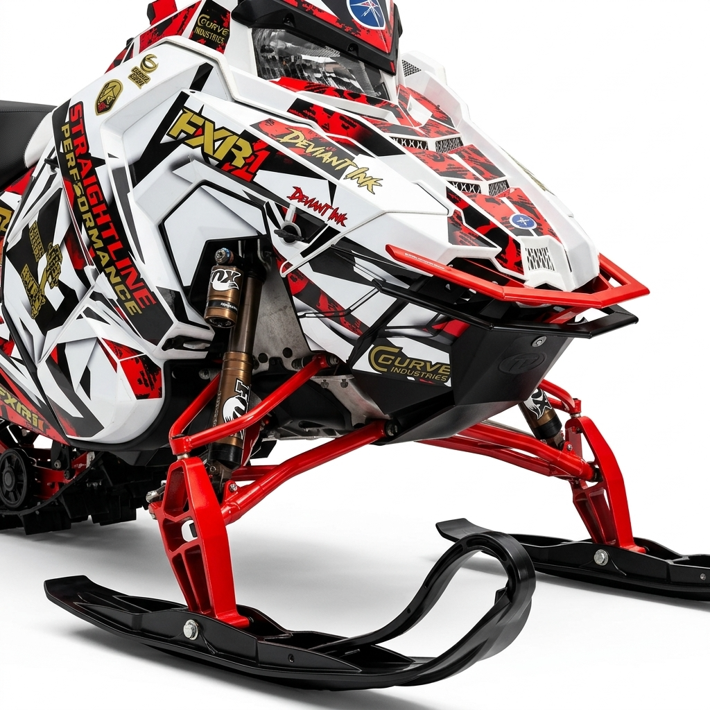 Straightline Performance Polaris AXYS 3-Piece Front Bumper System