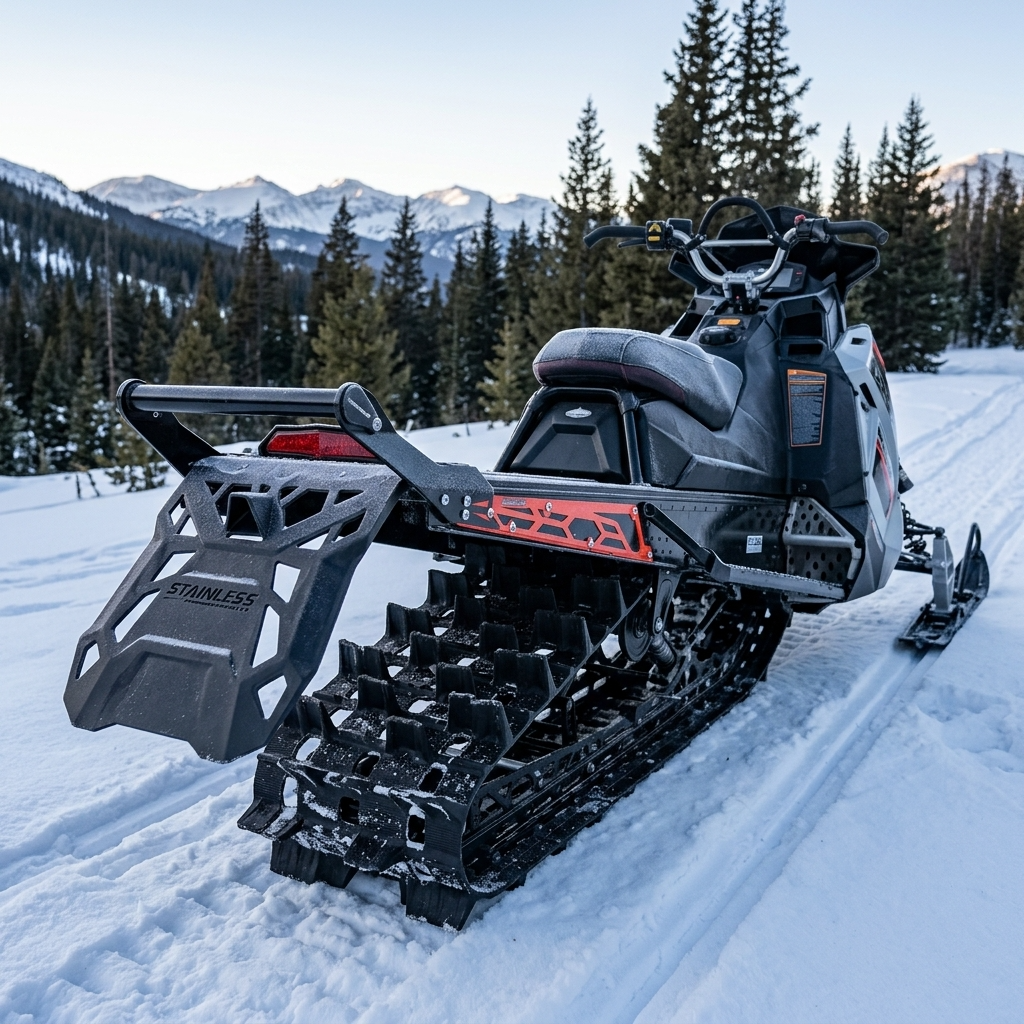 Straightline Performance Polaris AXYS RMK Hide-N-Go™ Rear Storage Bumper