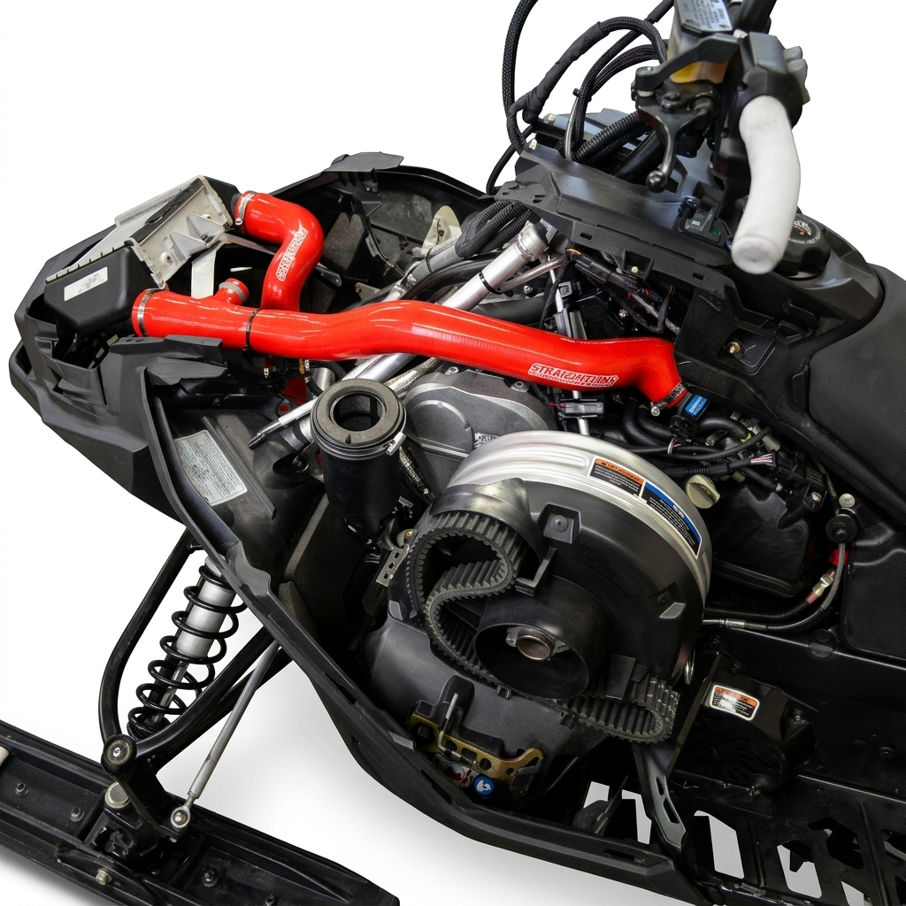 Straightline Performance Ski-Doo / Lynx Radien-X 900 and 900R Turbo Silicone Intake Kit (does not include Blow Off Valve)