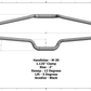 M-30 handlebar dimensions