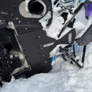 Carbon Pursuit Gen5 Ski Doo Skid Plate