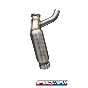 SPEEDWERX L2 Competition Series Lightweight Muffler // Stainless Steel // 2022-2025 Polaris 850 Patriot Boost RMK / VR1