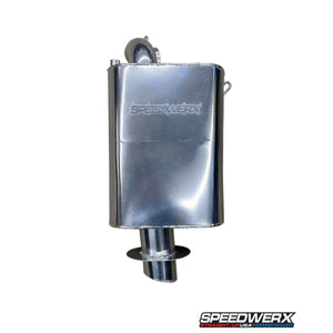 SPEEDWERX Lightweight Muffler // Ceramic Coated // 2023-2025 Polaris 9R Matryx RMK