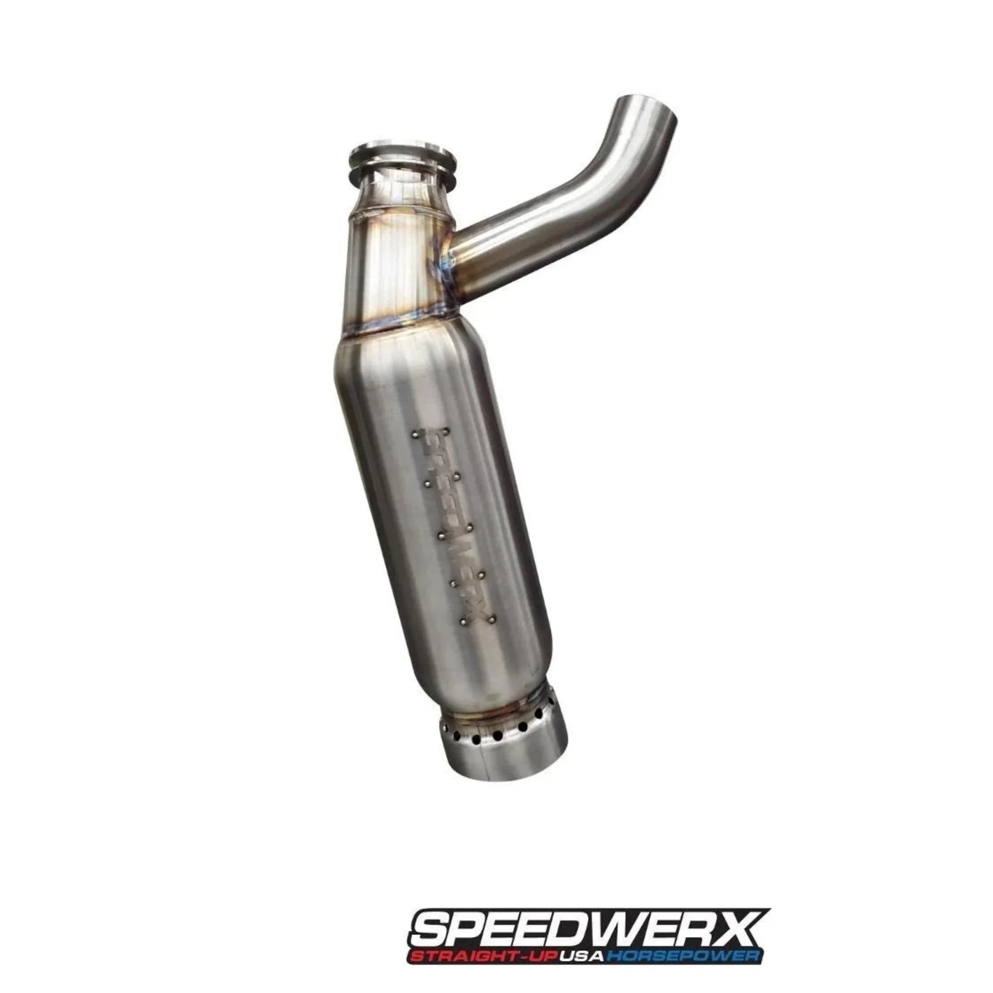 SPEEDWERX L2 COMPETITION SERIES LIGHTWEIGHT MUFFLER // STAINLESS STEEL // 2022-2024 POLARIS 850 PATRIOT BOOST RMK / VR1