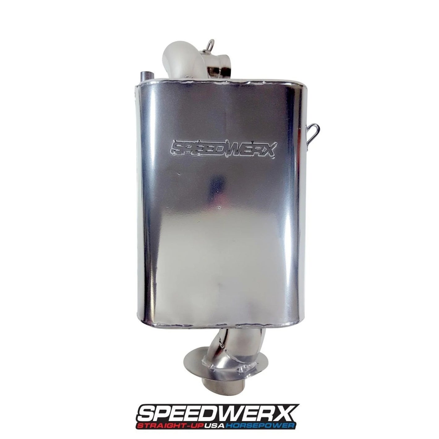 SPEEDWERX Lightweight Muffler // Ceramic Coated // 2019-2025 Polaris 650 / 850 Axys/Matryx/Switchback/Rush/Indy