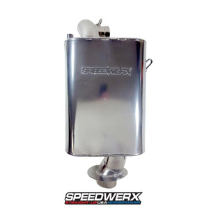 SPEEDWERX Lightweight Muffler // Ceramic Coated // 2019-2025 Polaris 650 / 850 Axys/Matryx/Switchback/Rush/Indy