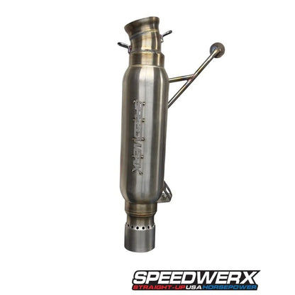 SPEEDWERX L2 Competition Series Lightweight Muffler // Stainless Steel // // 2025 Arctic Cat ZR/RIOT/M 858 C-TEC2 CATALYST Models