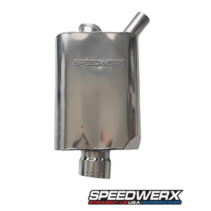 SPEEDWERX Lightweight Muffler // Ceramic Coated // 2022-2025 Polaris 850 Patriot Boost RMK / VR1 / Assault