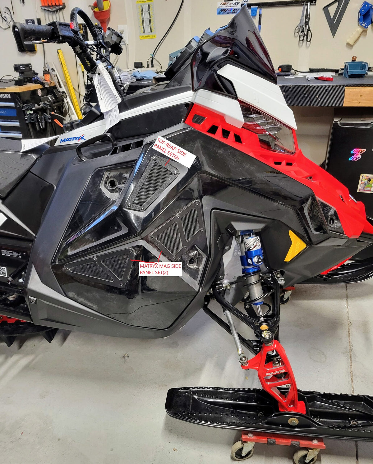 Fire 'N Ice Polaris Matryx Side Panel Vent Sets