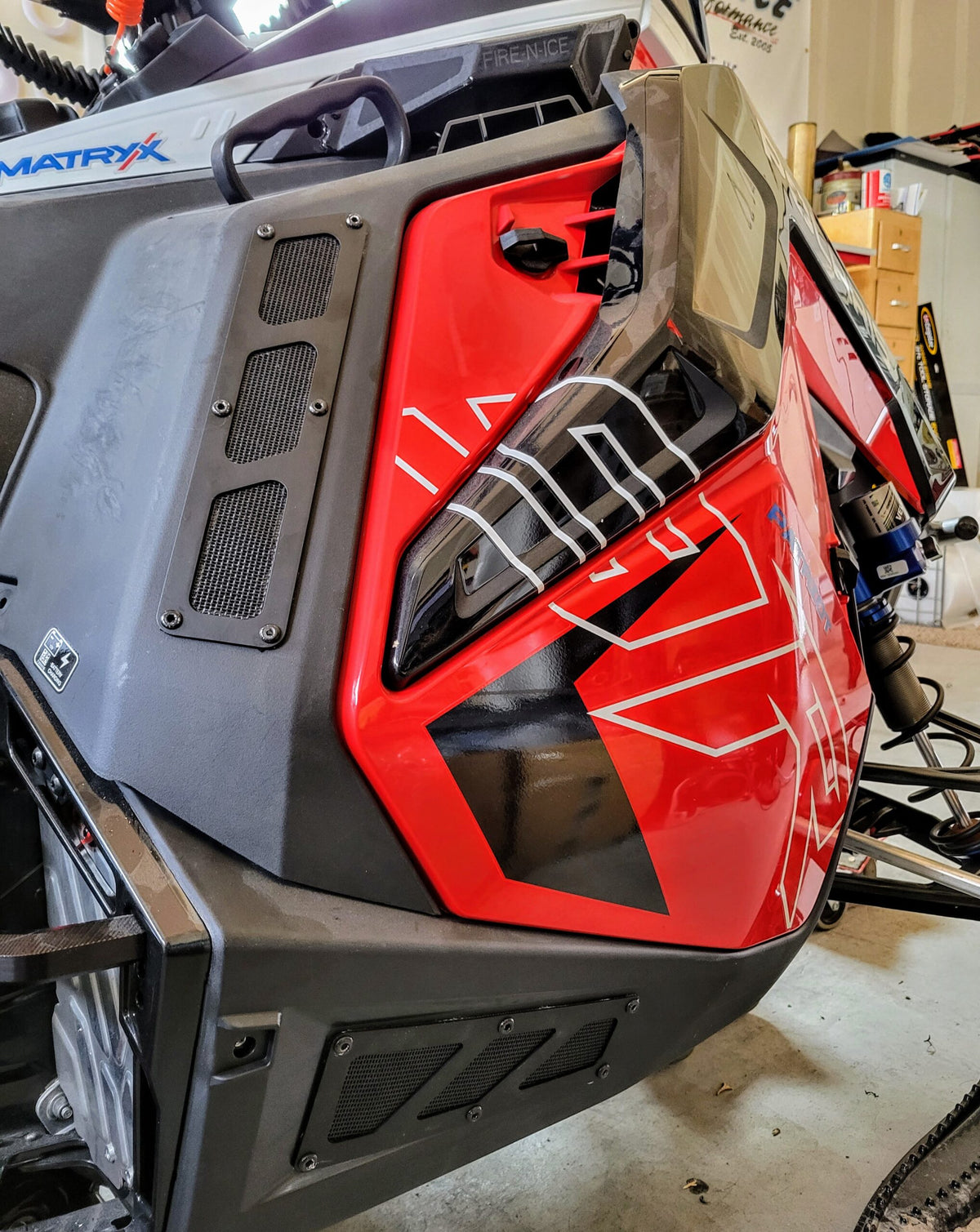Fire 'N Ice Polaris Matryx Lower Side Panel Vent Set (2)