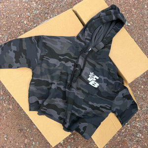 Freshies Women’s Camouflage Cropped Hoodie