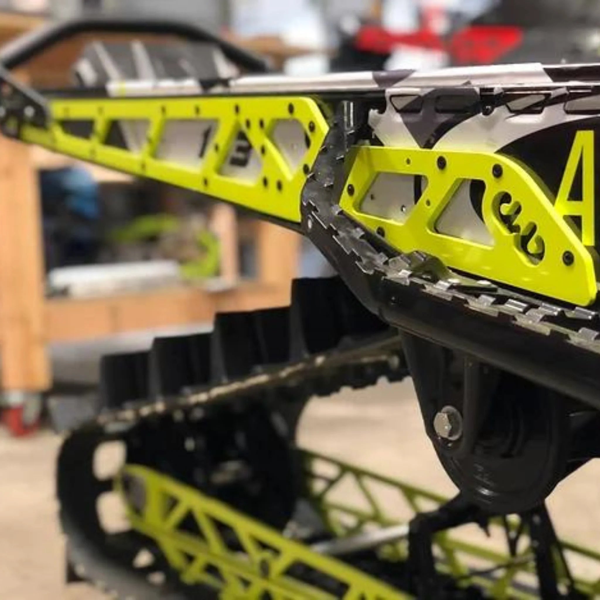 BACKWOODS BMP Polaris AXYS 155 Short Board Rear Bumper