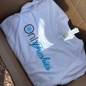 Onlyfreshies Women’s White T-Shirt