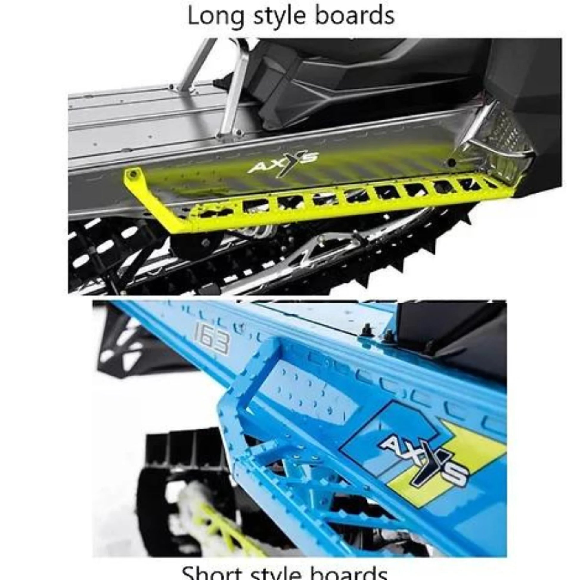 BACKWOODS BMP Polaris AXYS 163 Long Board Rear Bumper