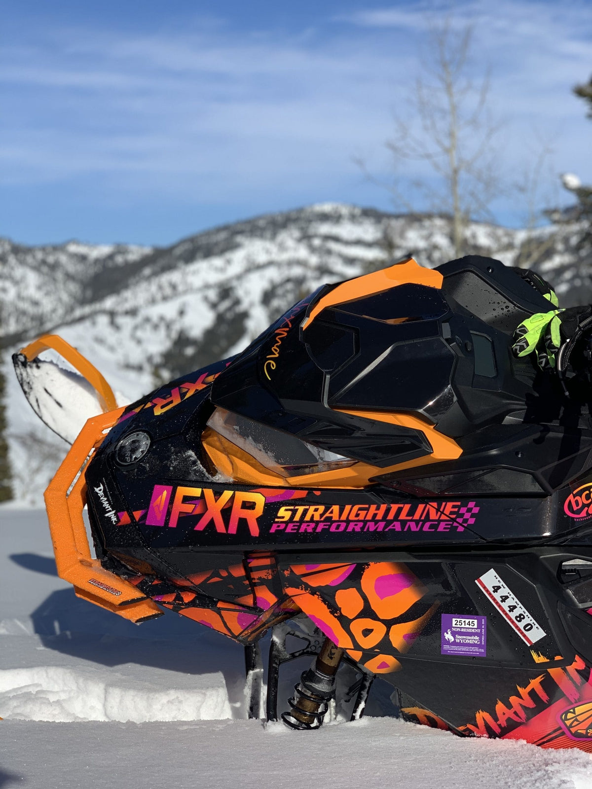 Straightline Performance Ski-Doo Rev Gen 4 & 5 / Lynx Radien / Radien2 "Rugged Series" Lower Wing