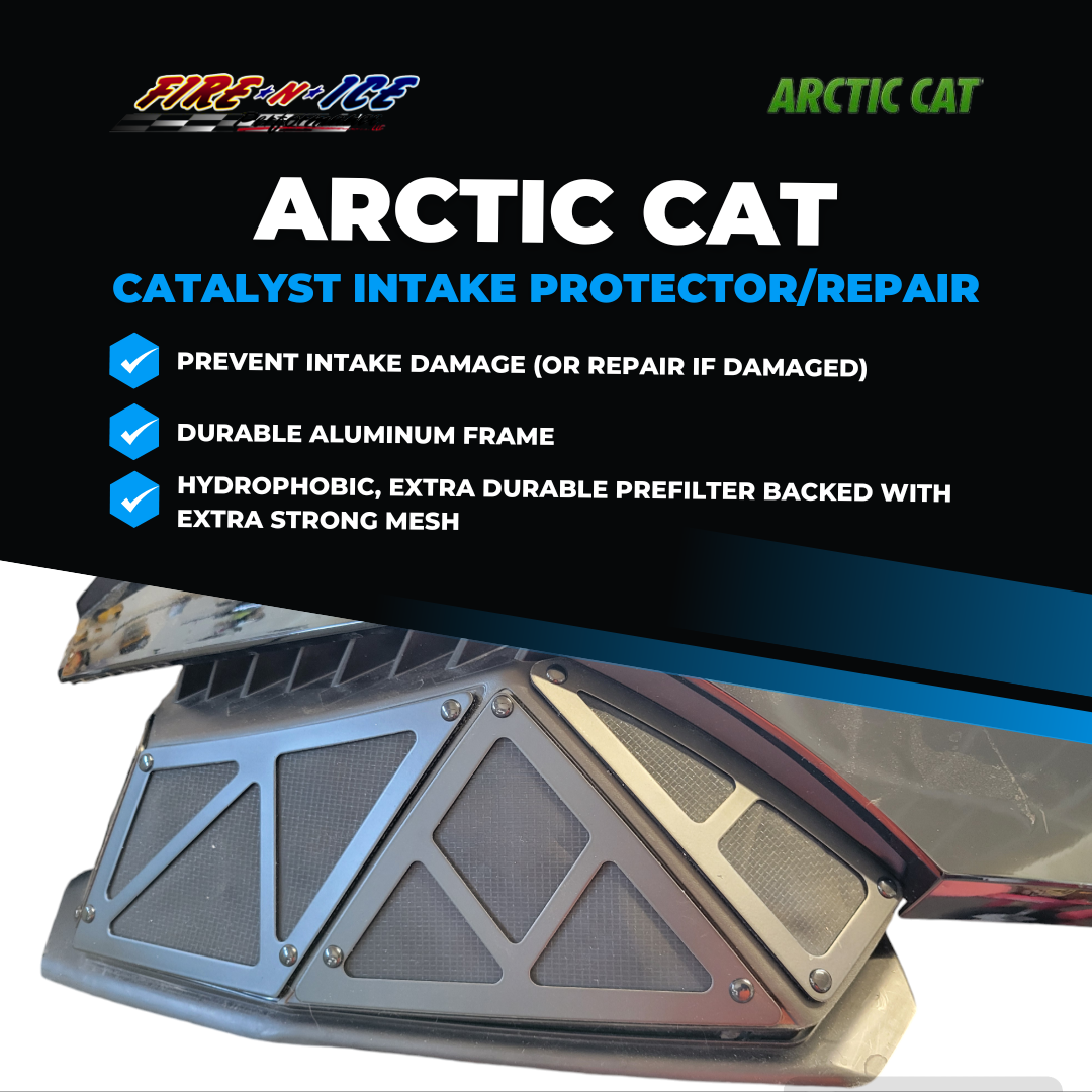 Fire 'N Ice Arctic Cat Catalyst Intake Protector / Repair Kit (6)