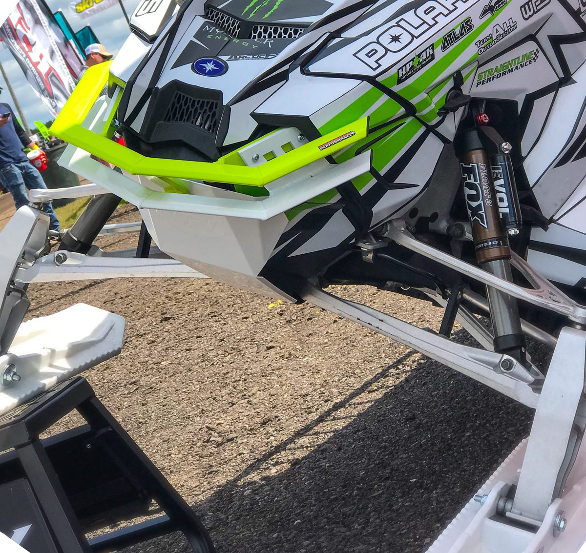 Straightline Performance Polaris AXYS "Sport Series" front bumper (fits all AXYS)
