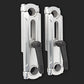 Height adjustable risers detail