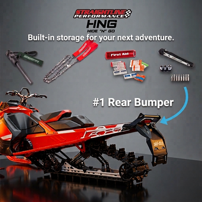 Straightline Performance Ski-Doo Gen 4, Gen 5 & Lynx Radien Hide-N-Go Rear Storage Bumper