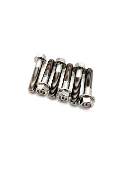 ZRP P-22 Titanium Clutch Cover Bolts (6) - Polaris Boost