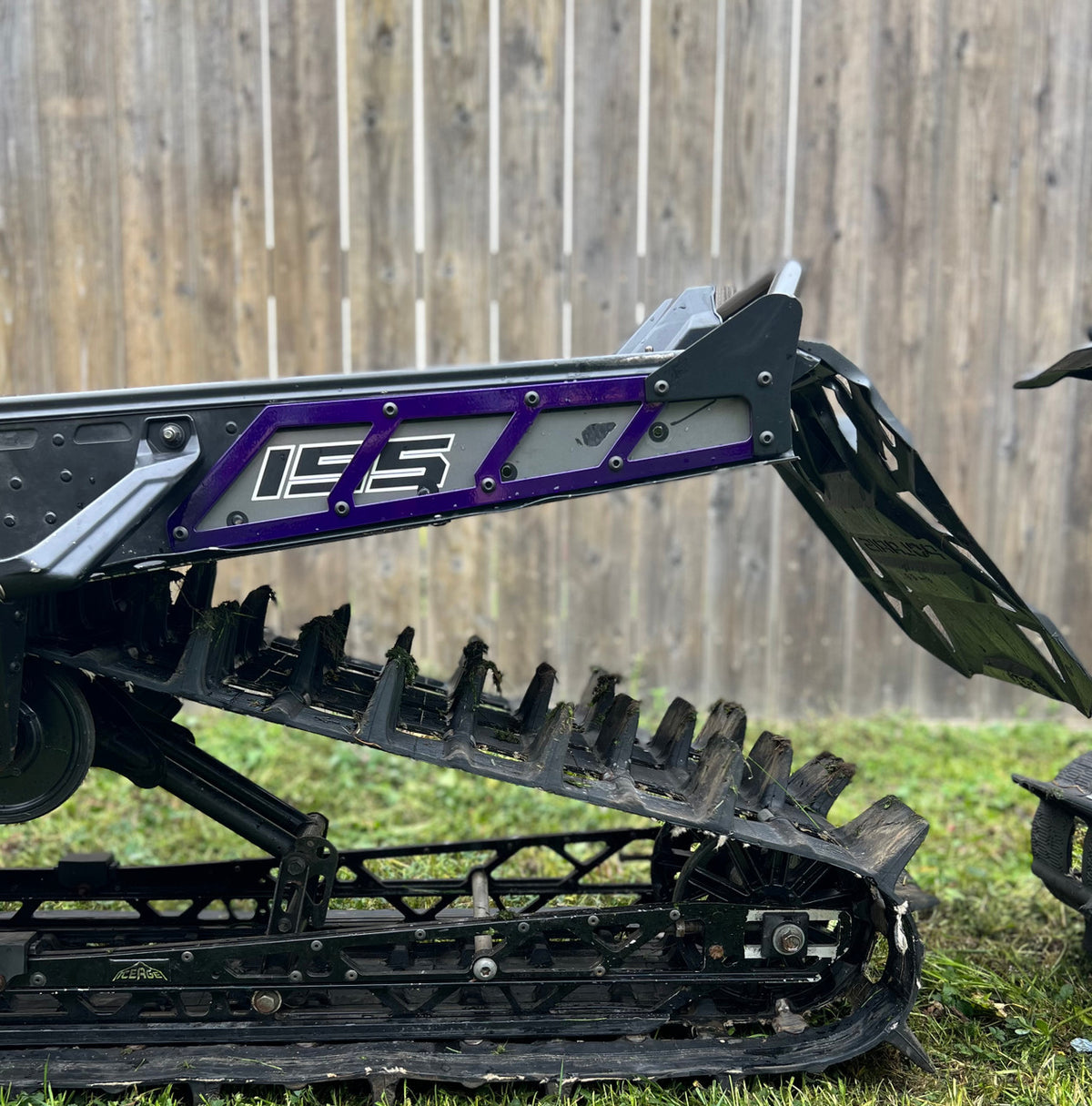 BSB Fab Rowdy 7 Tunnel Cut Rear Bumper // Polaris Axys 155/163