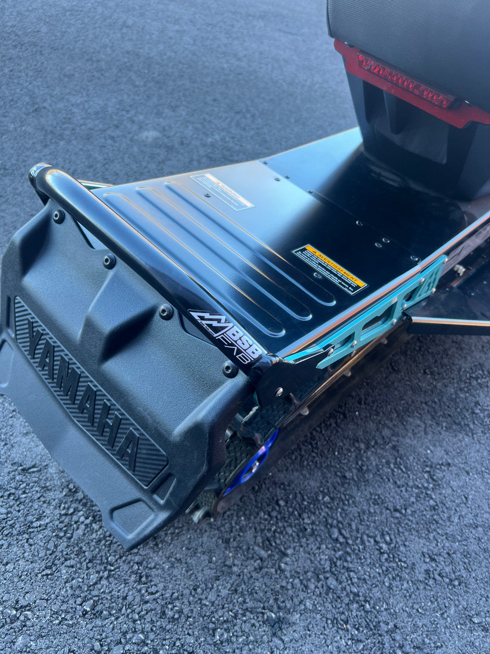 BSB Fab Mini Ripper Edition Rear Bumper // 2018+ 200cc Youth Sleds