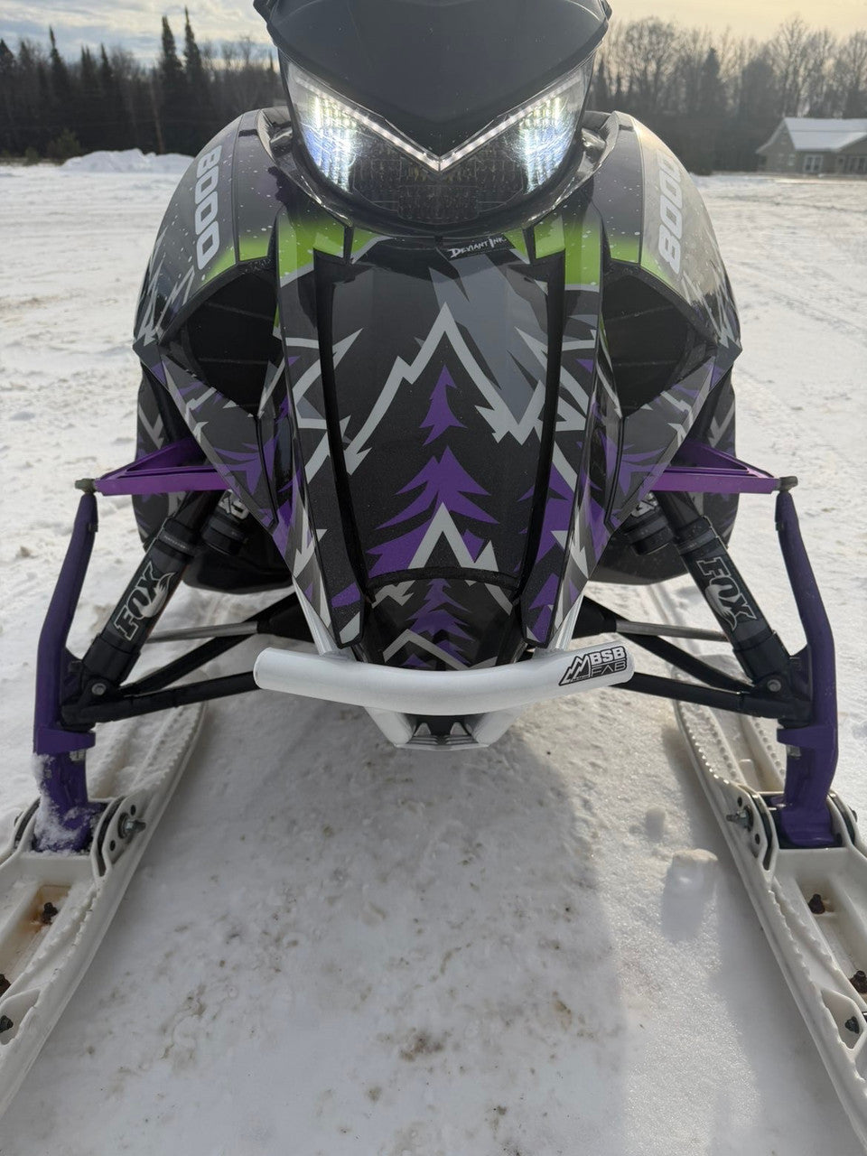 BSB Fab Assassin HD Front Bumper // Arctic Cat Ascender
