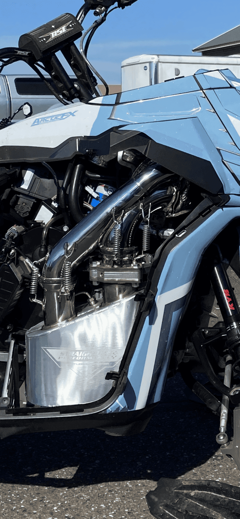 Straightline Performance Ski-Doo Gen 4 / 5 / Lynx Radien 850 Turbo Vari-Sound Muffler