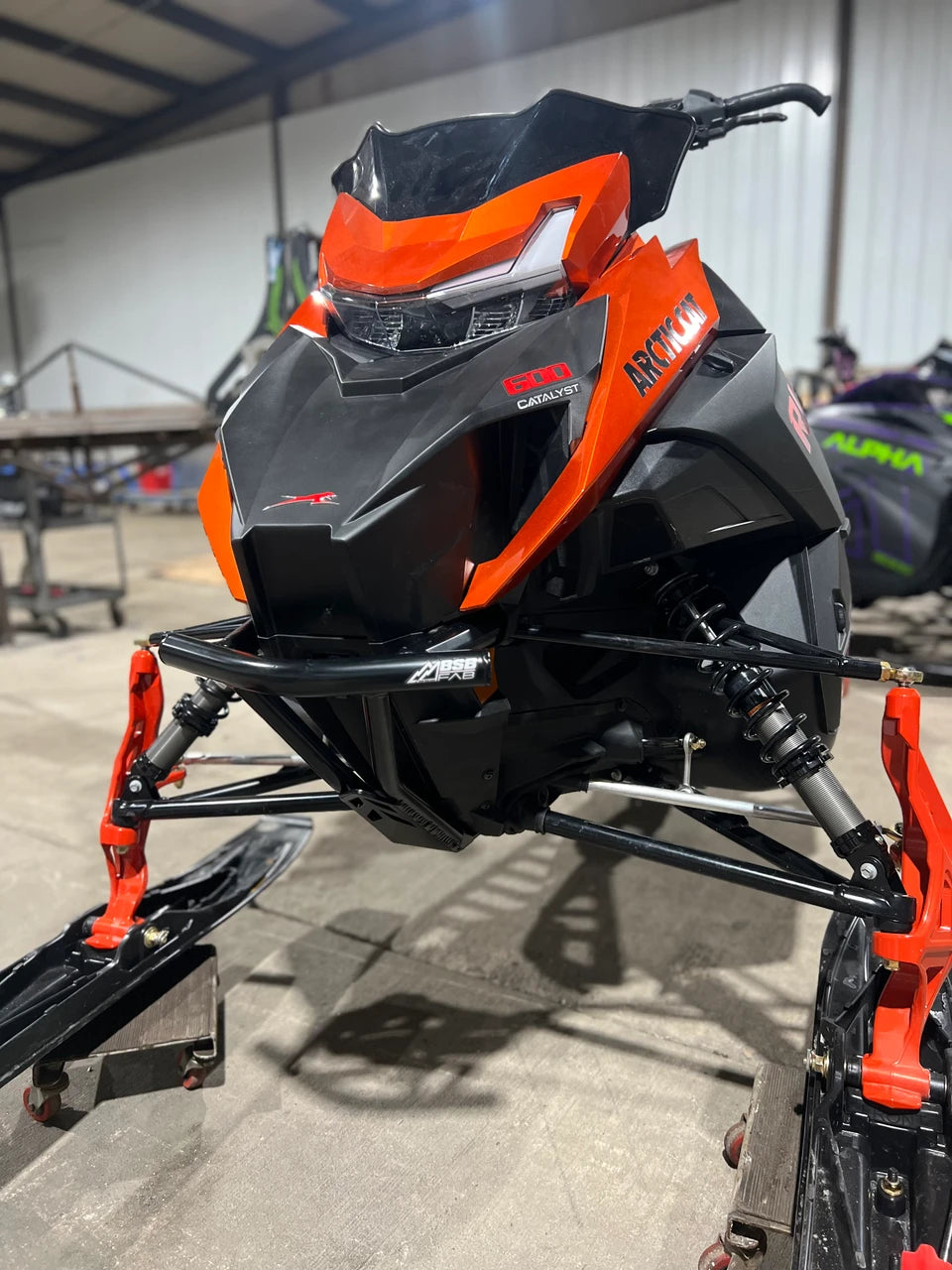 BSB Fab Assassin HD Front Bumper // Arctic Cat Catalyst
