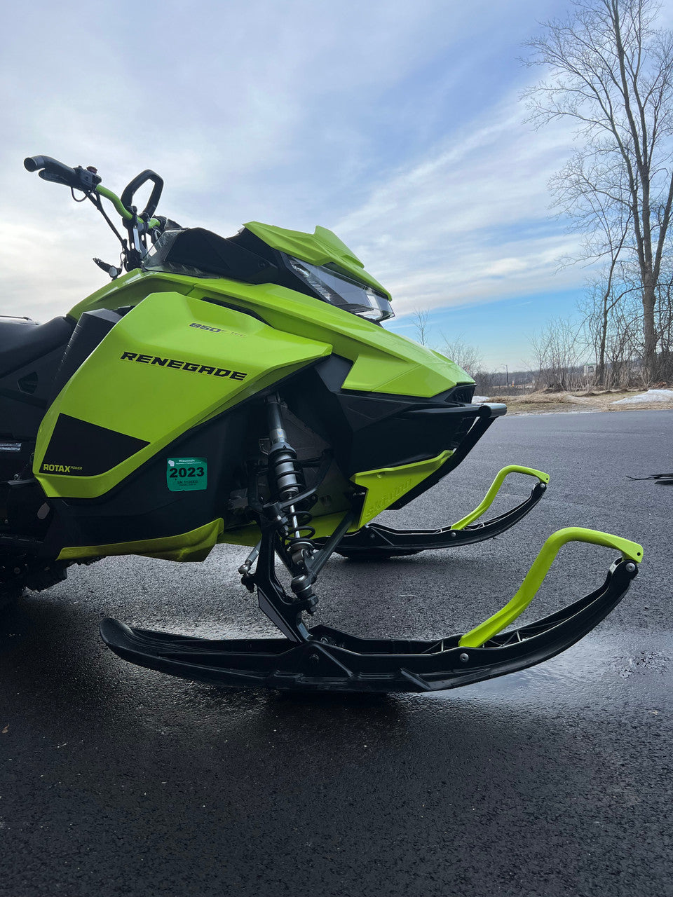BSB Fab Assassin HD Skid Plate Front Bumper // Ski-Doo Gen4