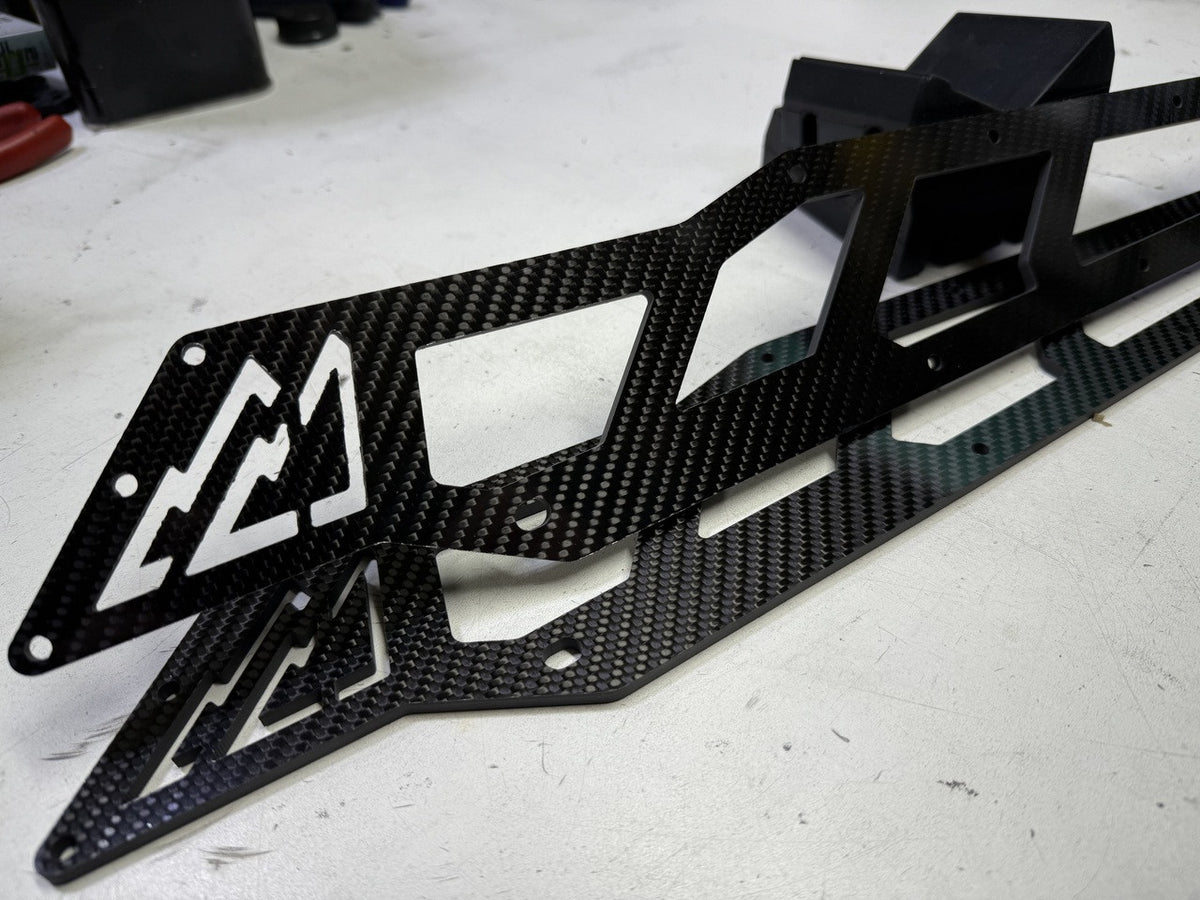 BSB Fab Hyperlite Carbon Fiber Rear Bumper // 2017-2025 Ski-Doo Gen4/Gen5