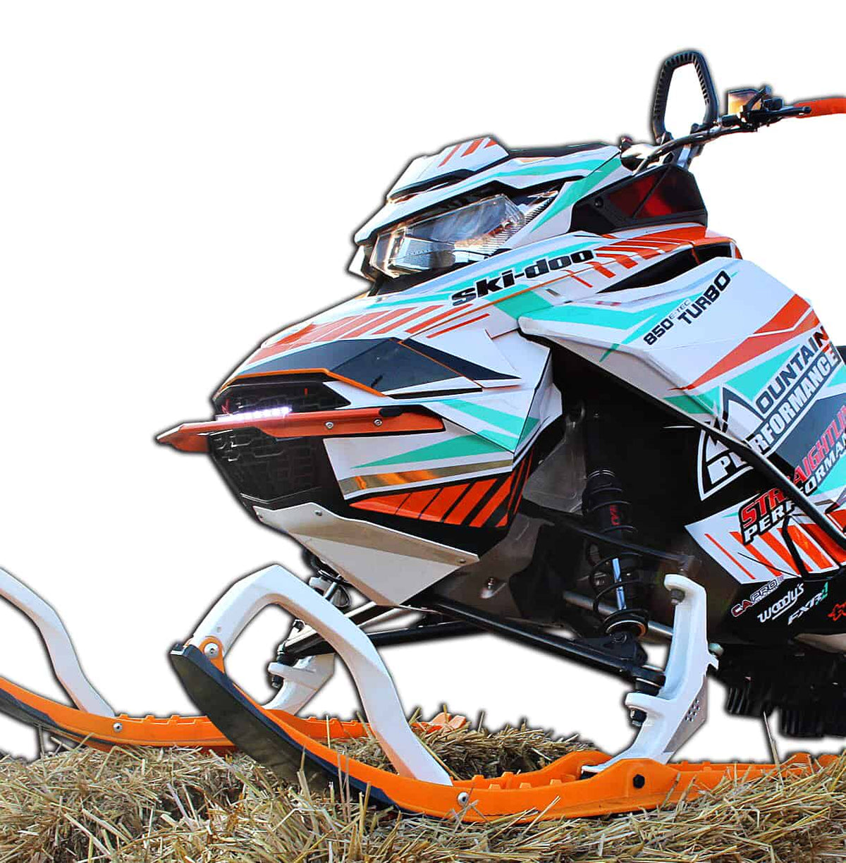 Straightline Performance Ski-Doo Rev Gen 4 / Lynx Radien "Rugged Series" Skid Plate