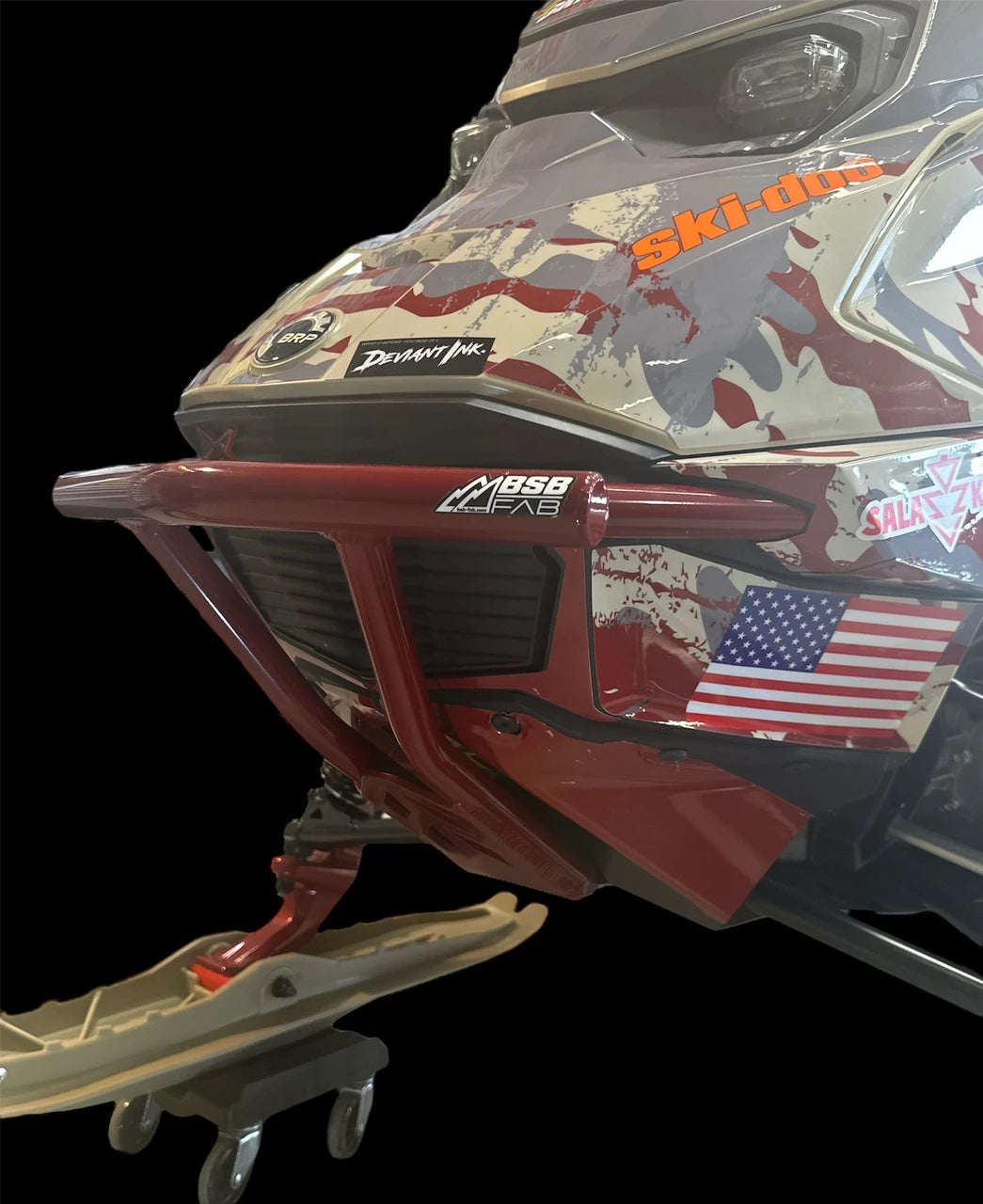 BSB Fab Assassin HD Skid Plate Front Bumper // Ski-Doo Gen5