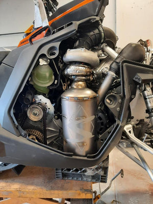 ZRP Polaris Patriot Boost Titanium Quiet Exhaust