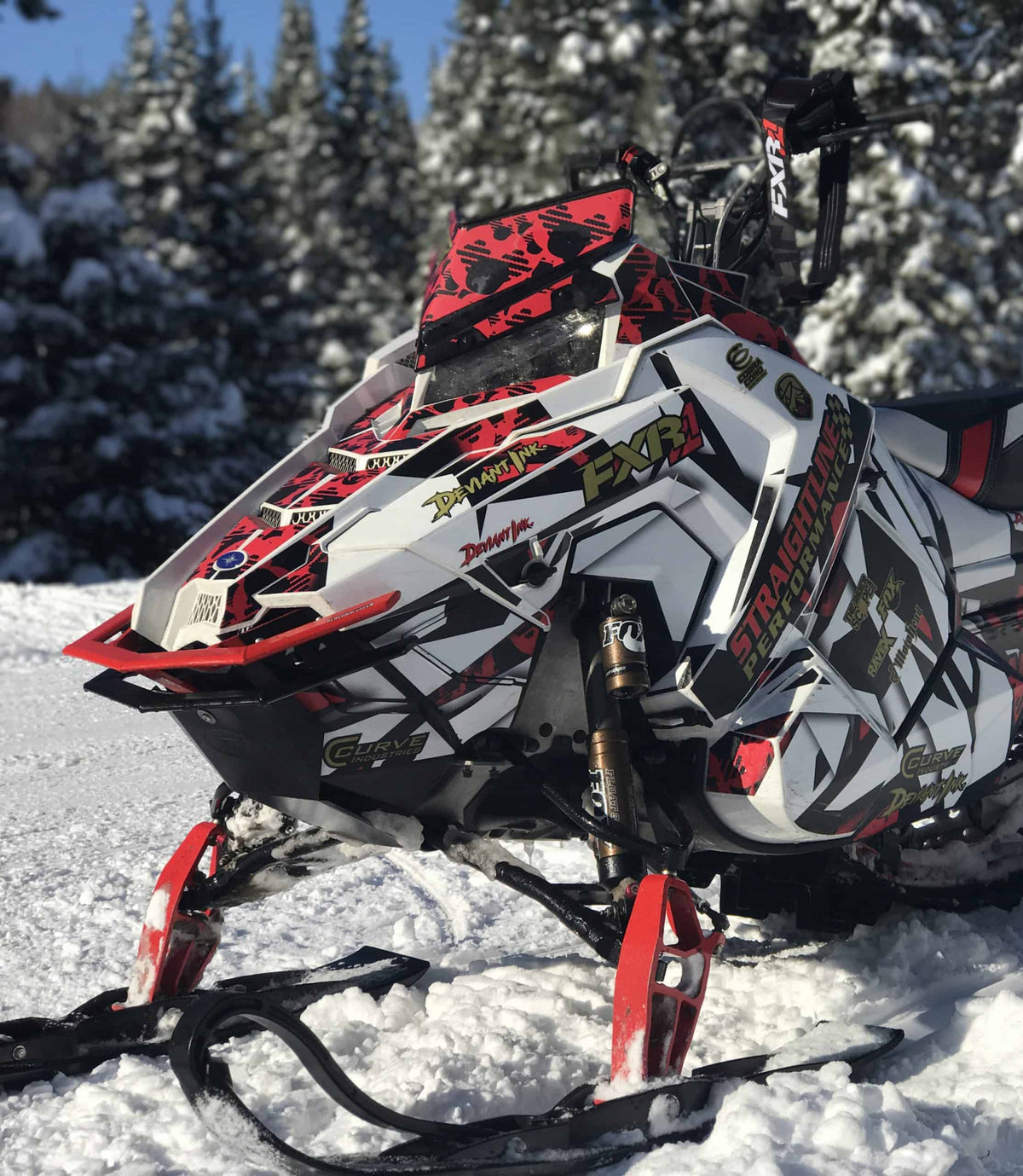 Straightline Performance Polaris AXYS "Rugged Series" Skid Plate (fits all AXYS machines): Available in MORE colors!