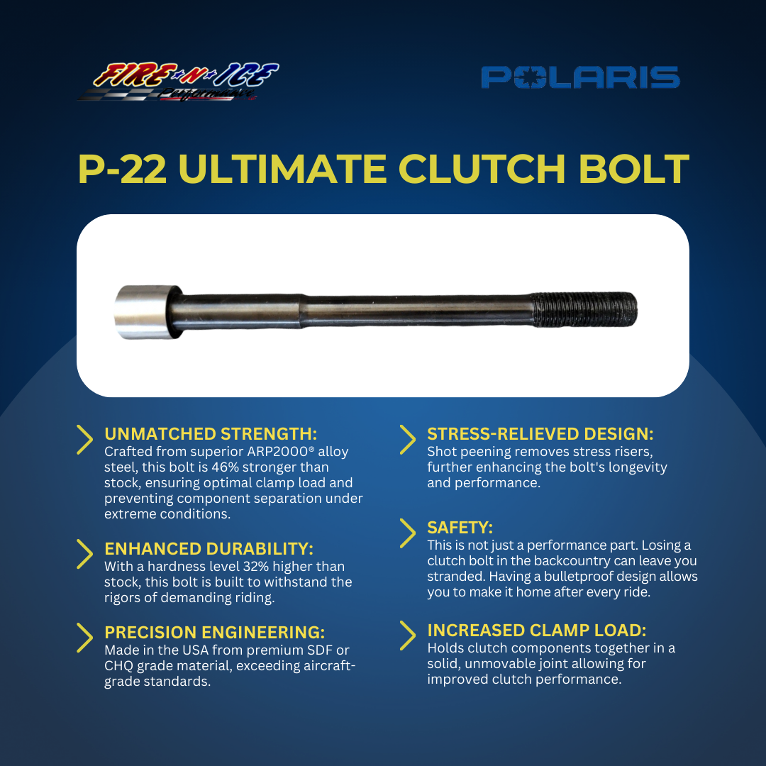 Fire 'N Ice Polaris P-22 Ultimate Clutch Bolt