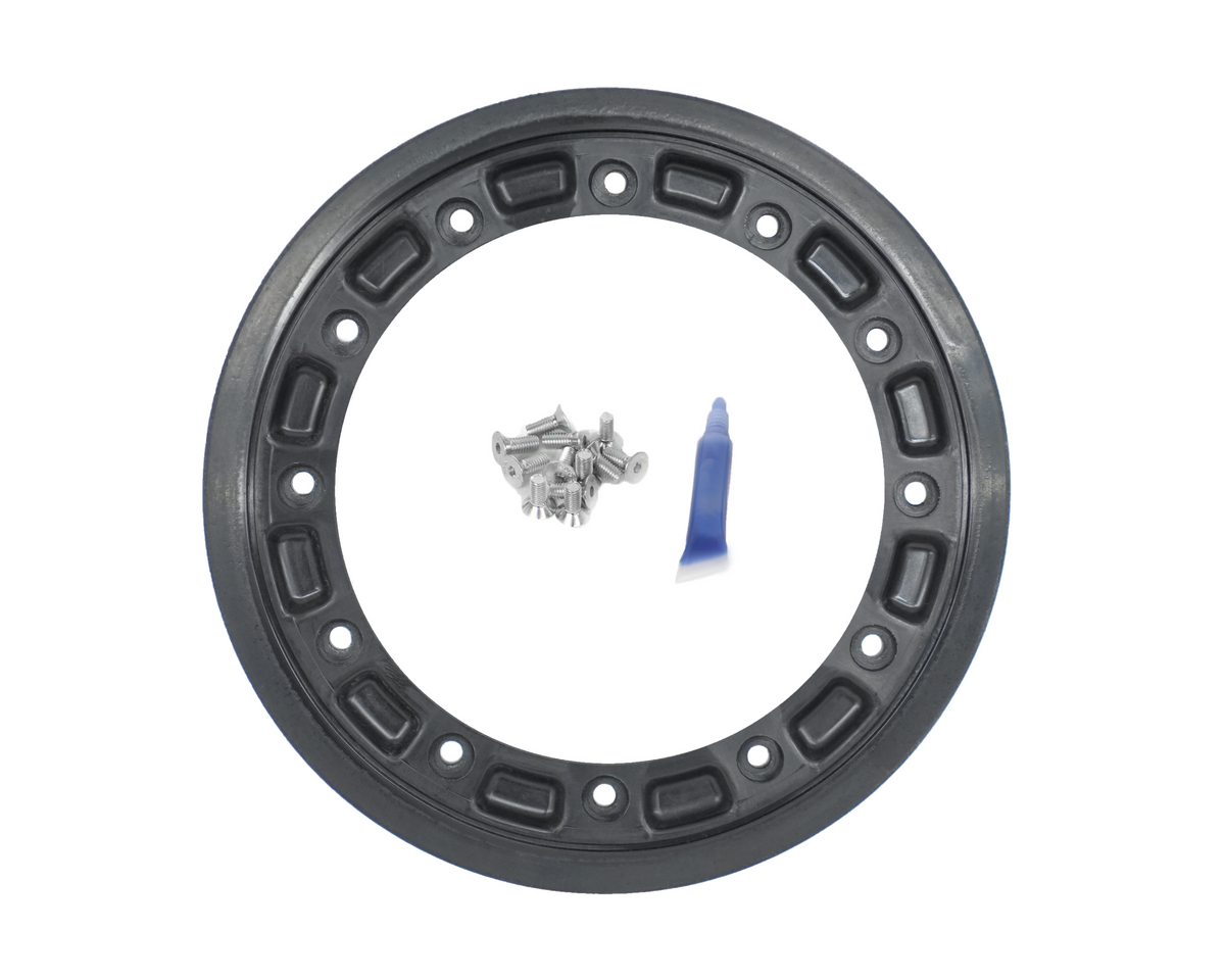 IceAge HELLFIRE 7.2" Wheel Outer Rubber+Plastic Ring Service Kit