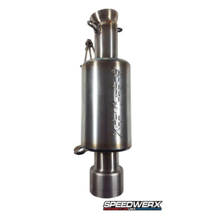 SPEEDWERX L2 COMPETITION SERIES ADJUSTABLE LIGHTWEIGHT MUFFLER // STAINLESS STEEL // 2018-2019 ZR 6000 R SX