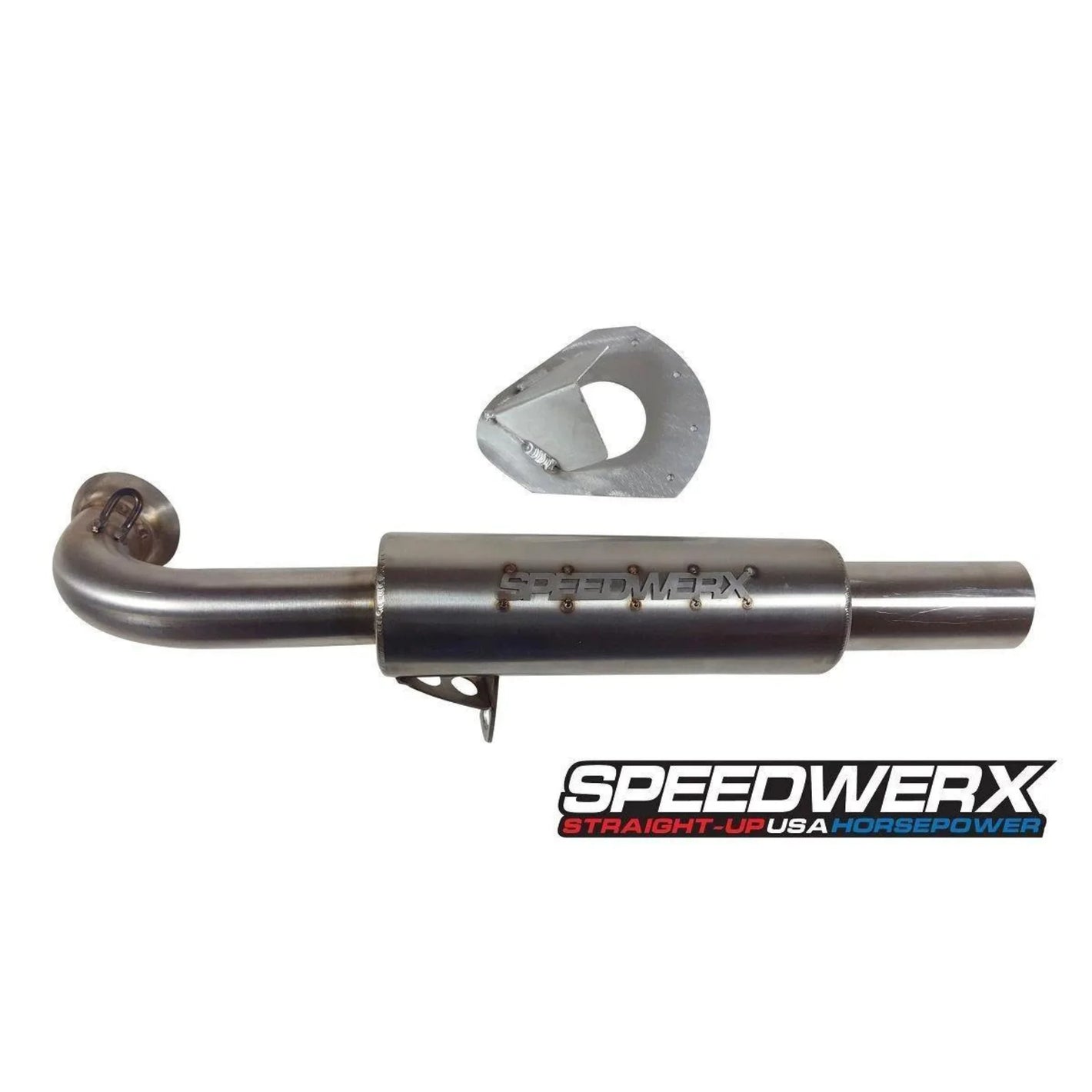 SPEEDWERX L2 COMPETITION SERIES LIGHTWEIGHT MUFFLER // STAINLESS STEEL // 2019-2021 SKI-DOO MXZ 600RS